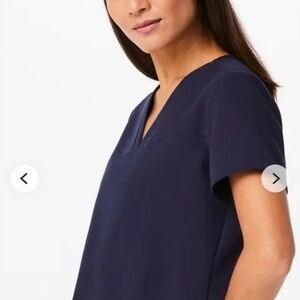 Figs Navy Scrub Set